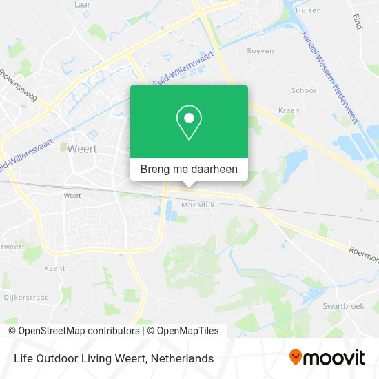Life Outdoor Living Weert kaart