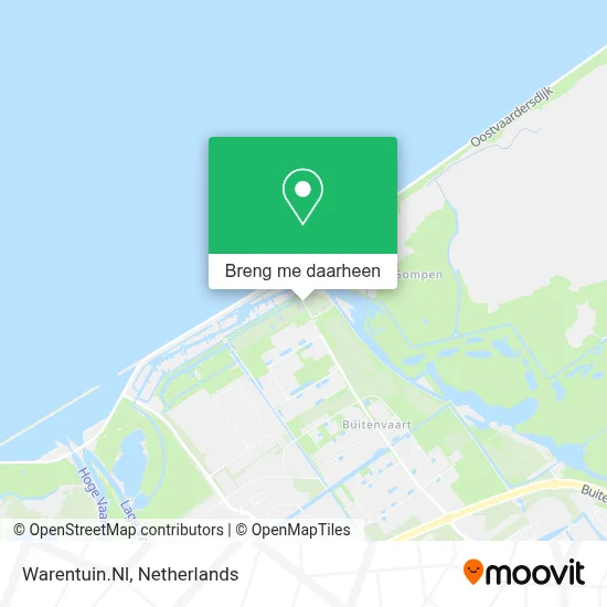 Warentuin.Nl kaart