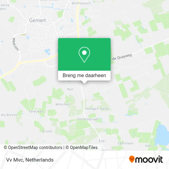 Vv Mvc kaart