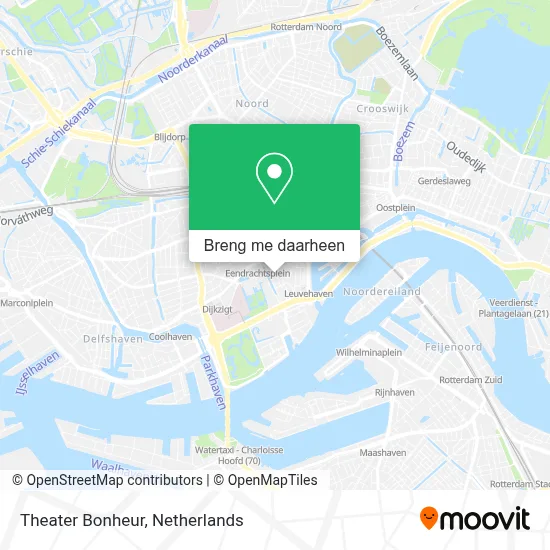 Theater Bonheur kaart