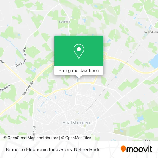 Brunelco Electronic Innovators kaart