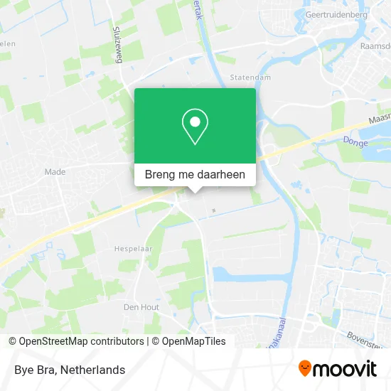 Bye Bra kaart