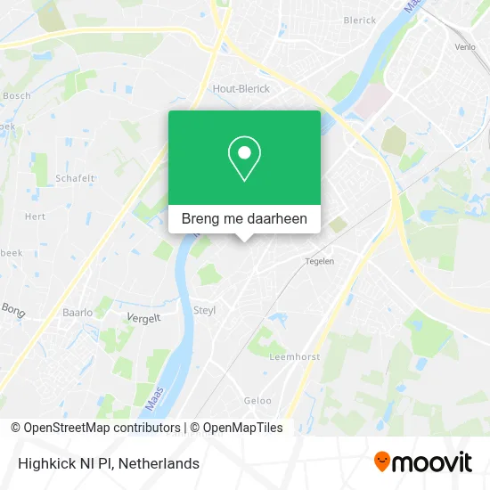 Highkick Nl Pl kaart