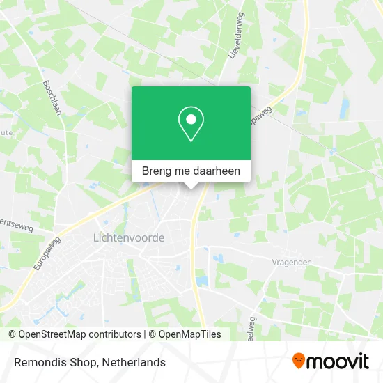 Remondis Shop kaart