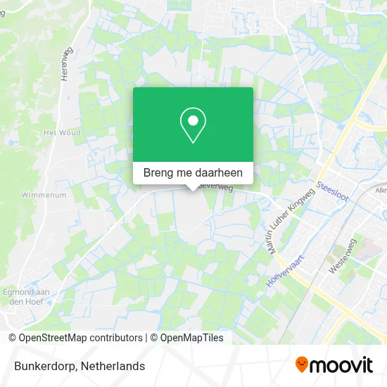 Bunkerdorp kaart