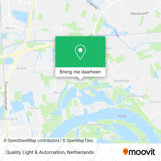 Quality Light & Automation kaart
