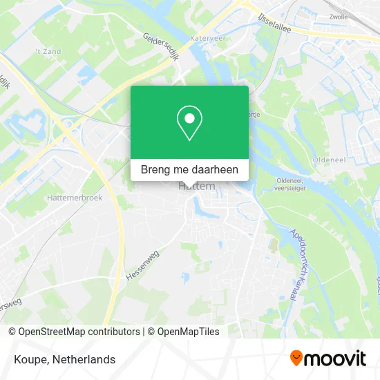 Koupe kaart