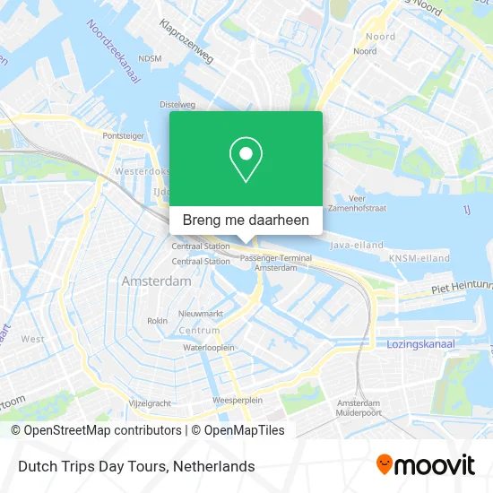 Dutch Trips Day Tours kaart
