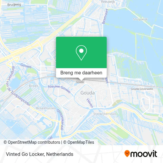 Vinted Go Locker kaart