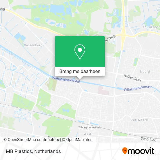MB Plastics kaart