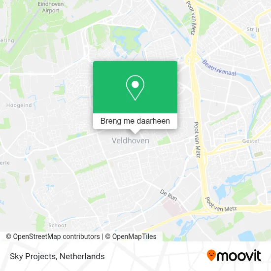Sky Projects kaart