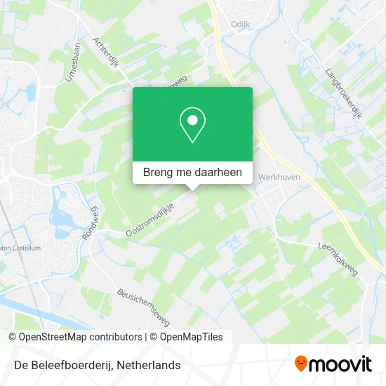 De Beleefboerderij kaart