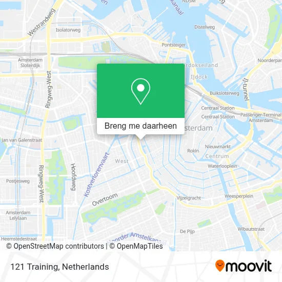 121 Training kaart