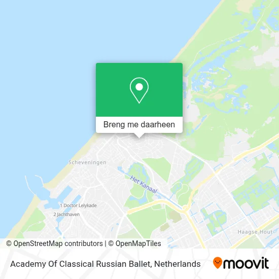 Academy Of Classical Russian Ballet kaart