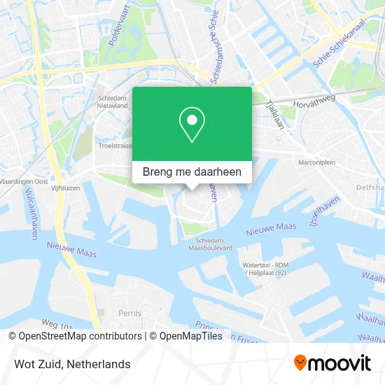 Wot Zuid kaart