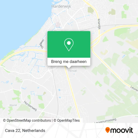 Cava 22 kaart