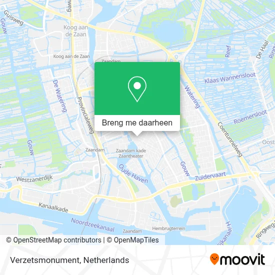 Verzetsmonument kaart