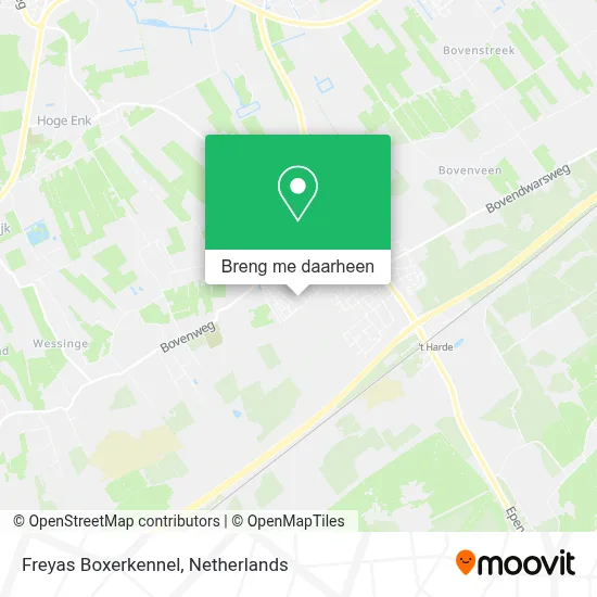 Freyas Boxerkennel kaart