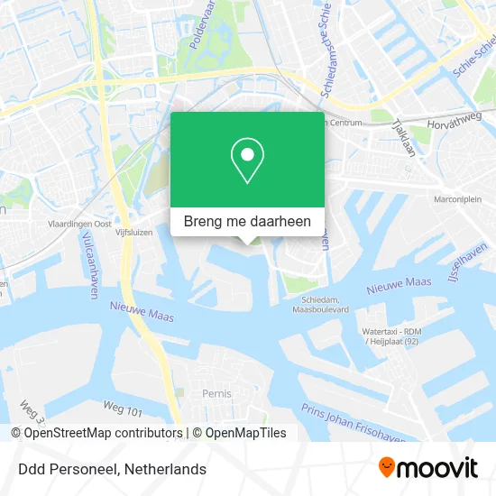 Ddd Personeel kaart