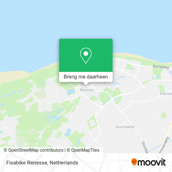 Fixabike Renesse kaart