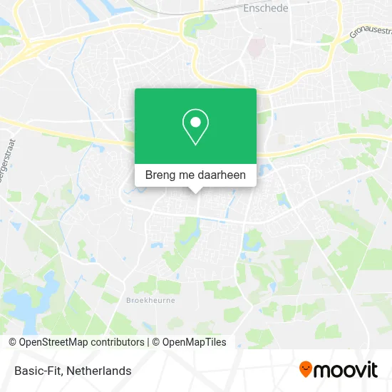 Basic-Fit kaart