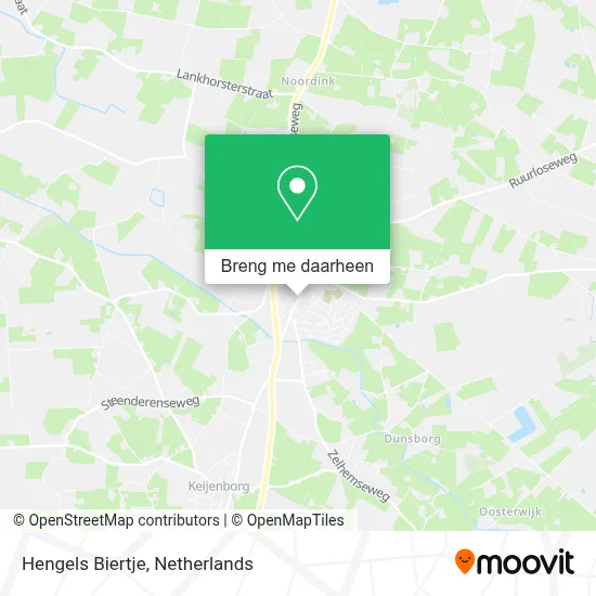 Hengels Biertje kaart