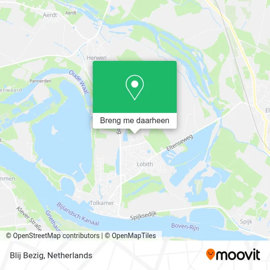 Blij Bezig kaart