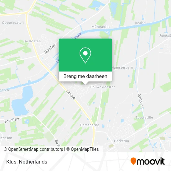 Klus kaart