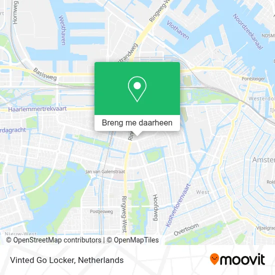 Vinted Go Locker kaart