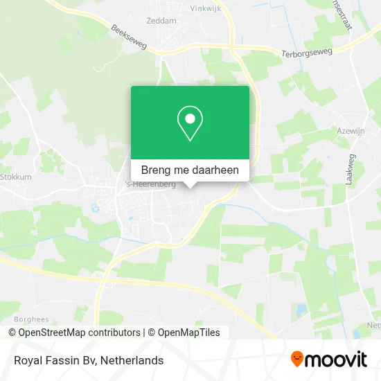 Royal Fassin Bv kaart