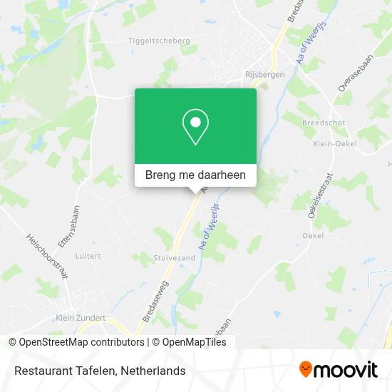 Restaurant Tafelen kaart