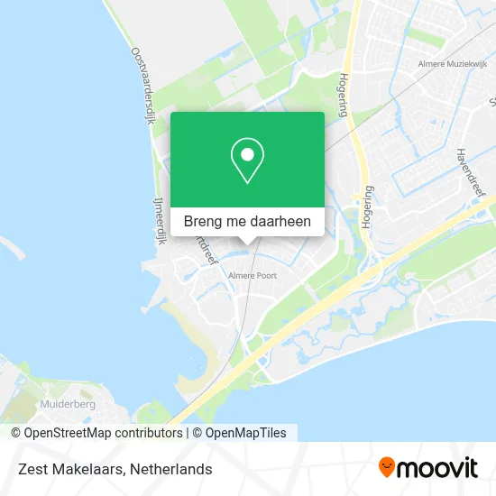 Zest Makelaars kaart
