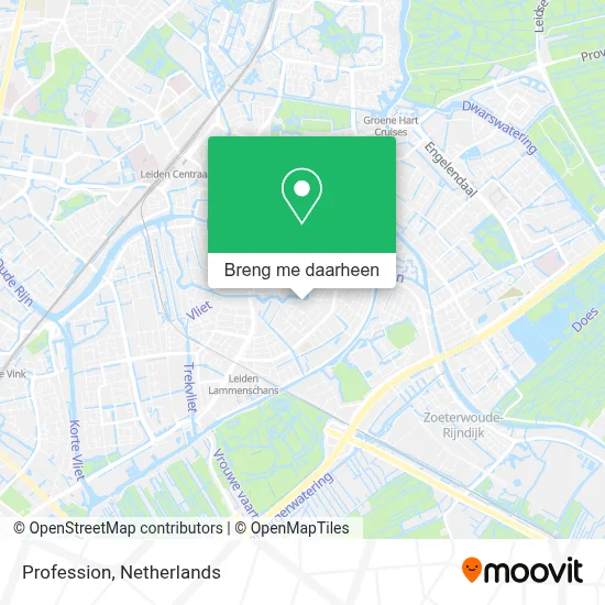 Profession kaart