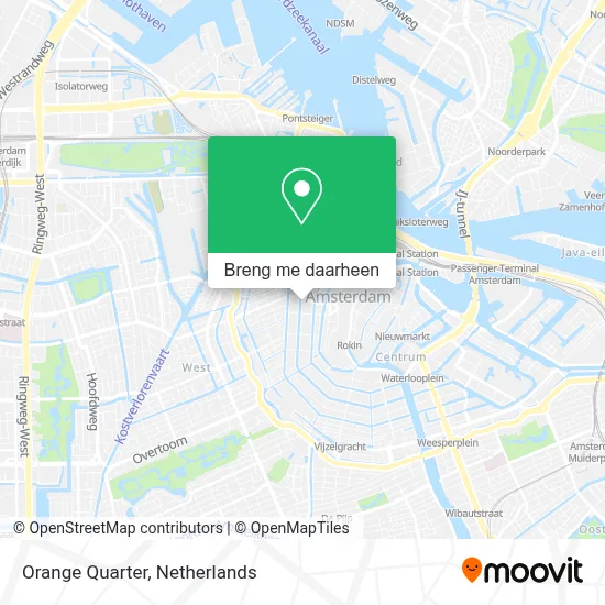 Orange Quarter kaart