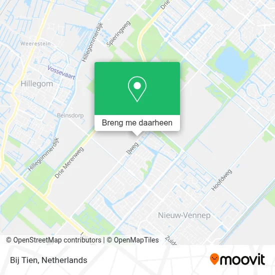 Bij Tien kaart