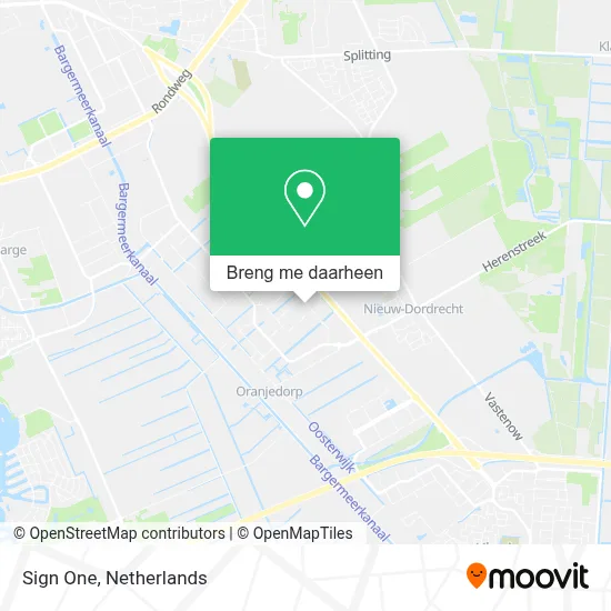 Sign One kaart