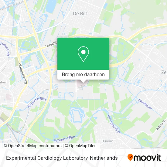 Experimental Cardiology Laboratory kaart