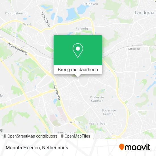 Monuta Heerlen kaart