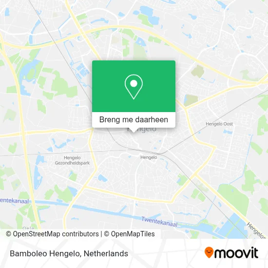 Bamboleo Hengelo kaart