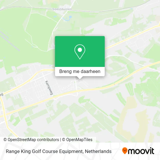 Range King Golf Course Equipment kaart