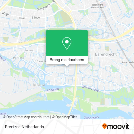 Precizor kaart