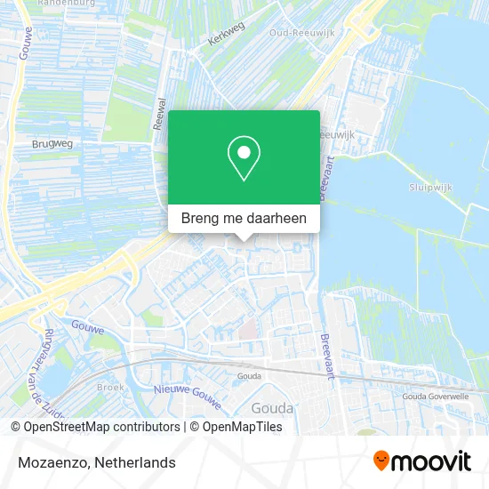 Mozaenzo kaart