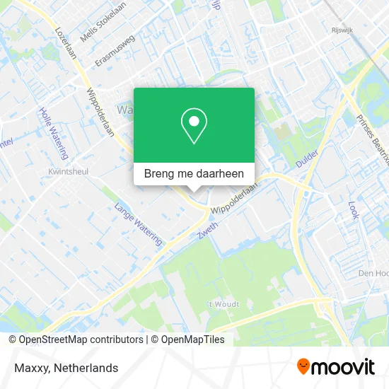 Maxxy kaart
