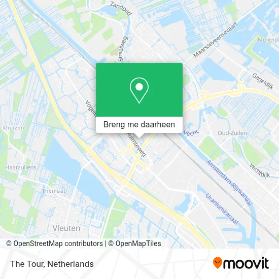 The Tour kaart