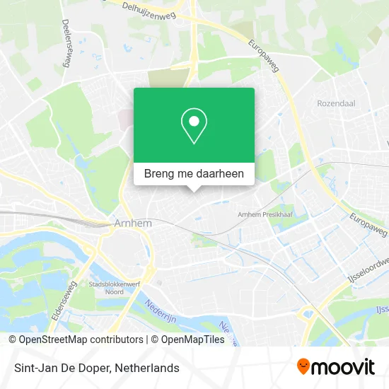 Sint-Jan De Doper kaart