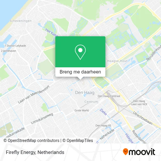 Firefly Energy kaart