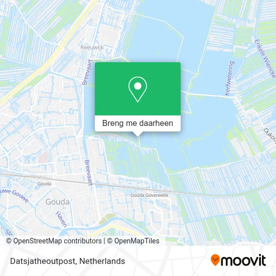 Datsjatheoutpost kaart
