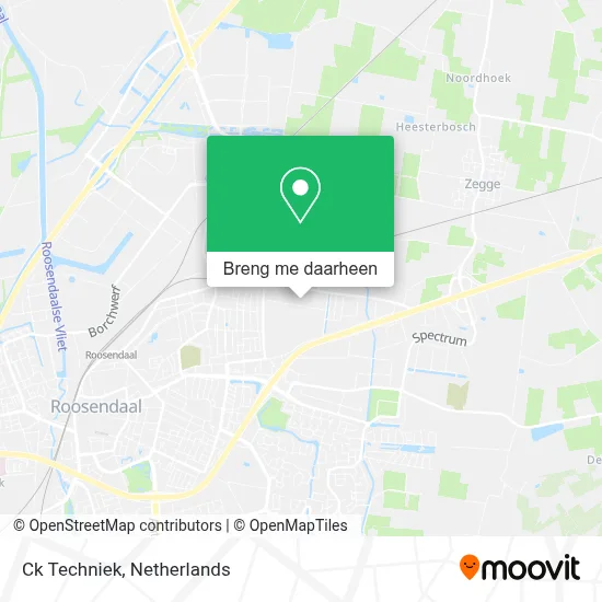 Ck Techniek kaart
