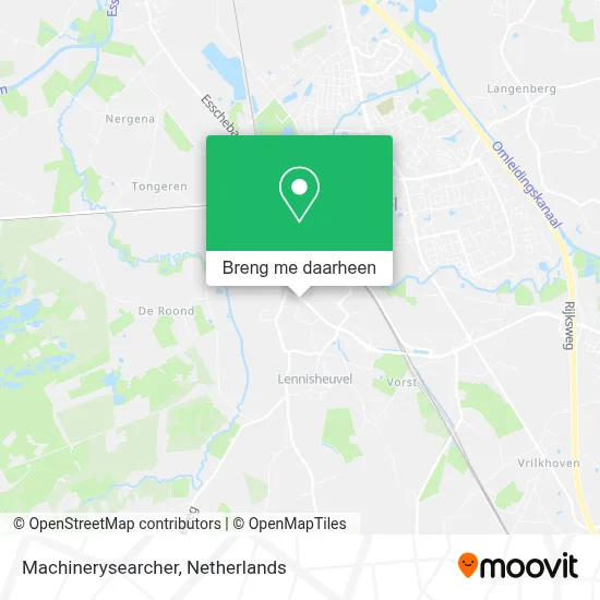 Machinerysearcher kaart