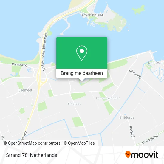 Strand 78 kaart